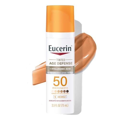 Imagen del producto: Tinted Age Defense SPF 50 Face Sunscreen Eucerin 75 ml - SKU WMJ0II